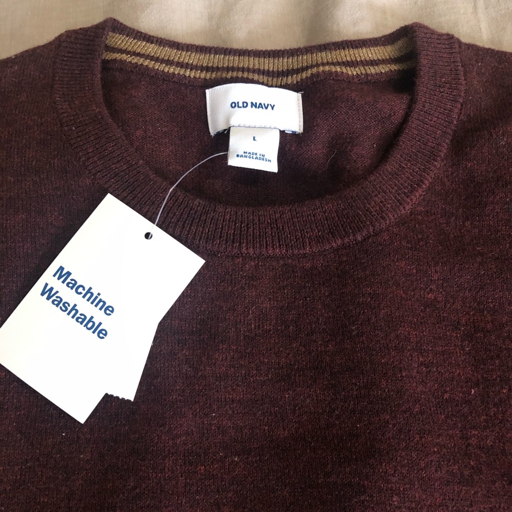 Old Navy Burgundy Sweater